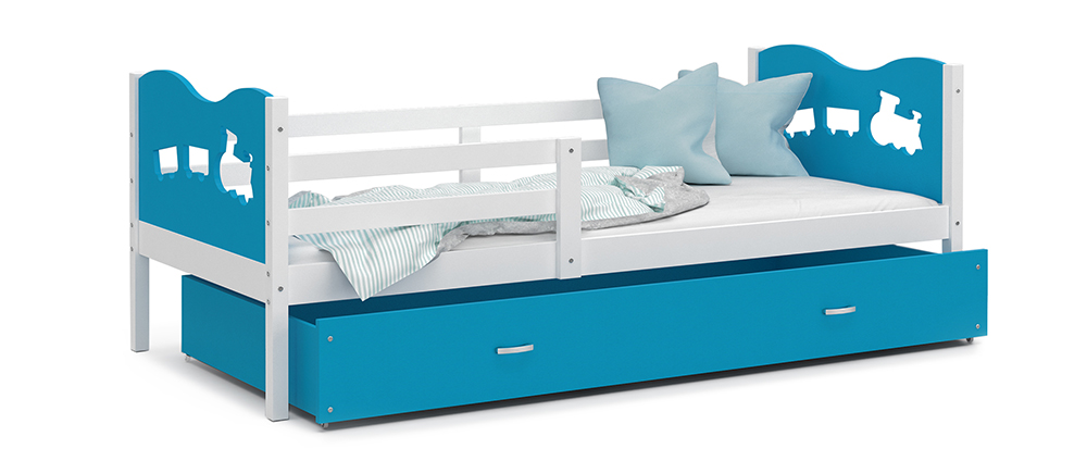 Kaj Max P 160x80 Barevné provedení: modrá