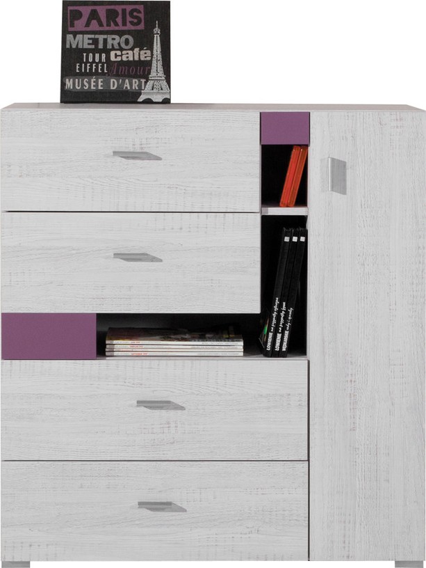 Kmeb Dětský pokoj Next Komoda NX11: 90x100x40cm