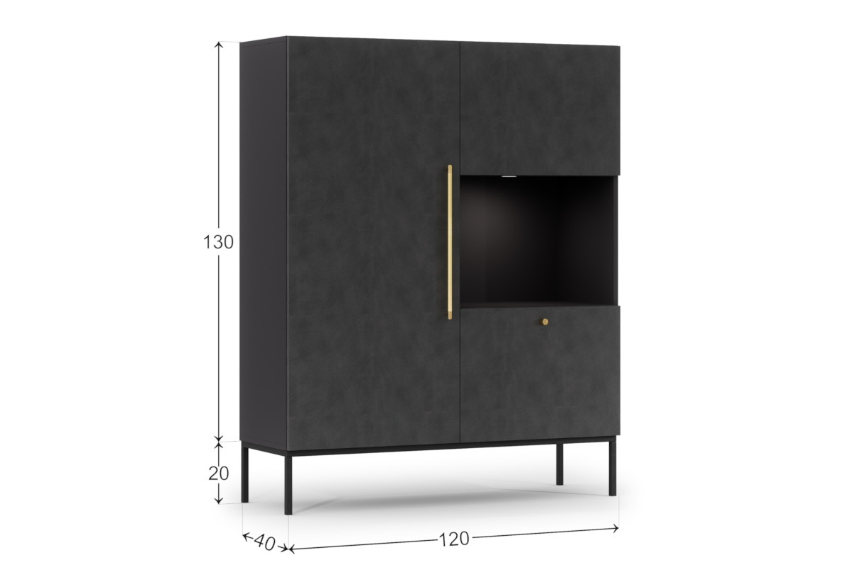 Kel Lanzzi Šířka: komoda 3