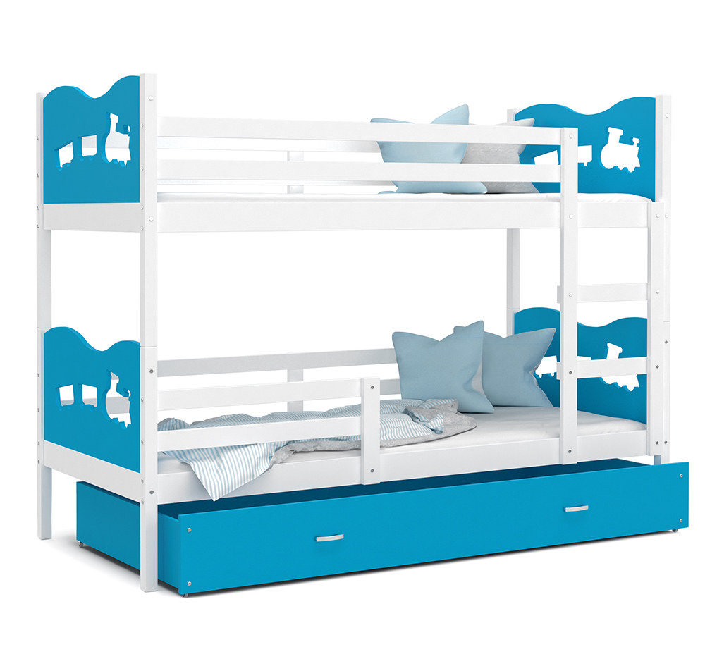 Kaj Max 190x80 Barevné provedení: modrá