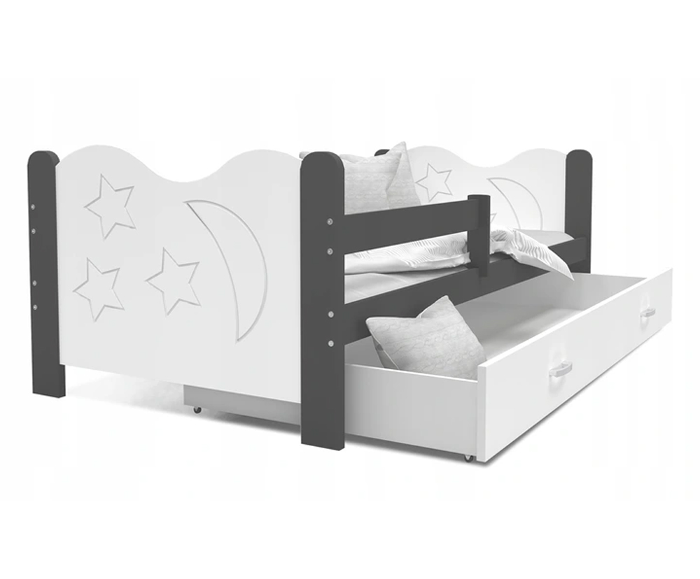 Kaj Mikolaj 160x80 Barevné provedení: bílá / šedá