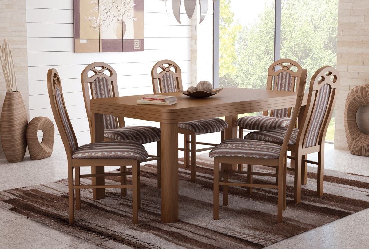 KMokal Jídelní stůl 716 Vzor: 06