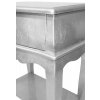 Noční stolek stříbrný 104746