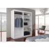 Wardrobe dimensions 180 x 215 x 58