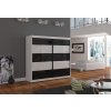 Tiago White Black Lacobel+White Lacobel