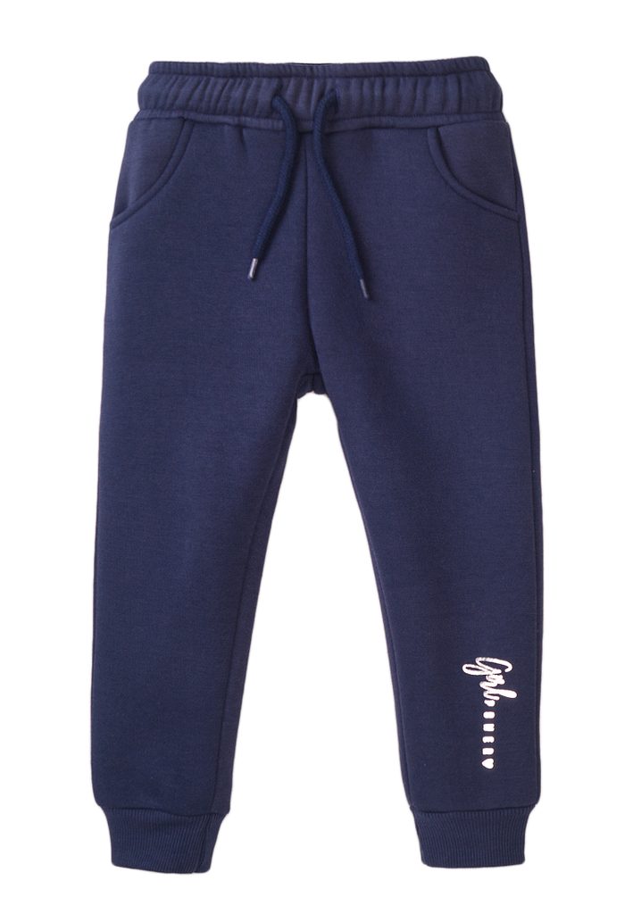 TEPLÁKY DÍVČÍ, MINOTI, 8GFJOG 5, MODRÁ