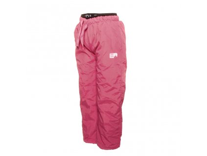 Kalhoty sportovní dívčí podšité bavlnou outdoorové, Pidilidi, PD1074-16, vínová