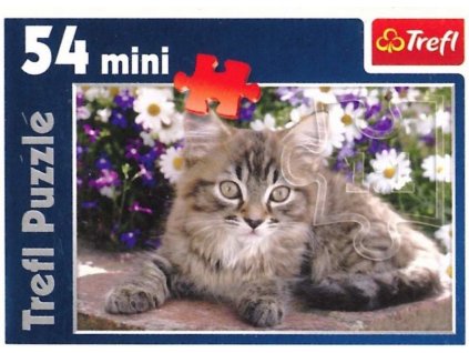 PUZZLE MINI TREFL MOUROVANÉ KOŤÁTKO 54 DÍLKŮ