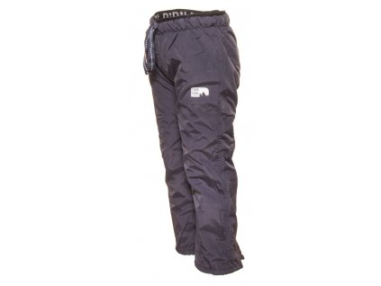 Kalhoty sportovní chlapecké podšité fleezem outdoorové, Pidilidi, PD1075-09, šedá