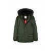 Kabát chlapecký Parka, Minoti, 11COAT 21, khaki