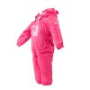 Overal zimní dívčí s kožíškem, Pidilidi, PD1131, růžová