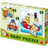 BABY PUZZLE DOPRAVNÍ PROSTŘEDKY 3V1