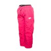 Kalhoty sportovní dívčí podšité fleezem outdoorové, Pidilidi, PD1075-03, růžová