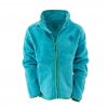 Mikina dětská chlupatá se stojáčkem, Pidilidi, PD1114-15, tyrkysová