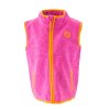 Dívčí vesta propínací fleezová, Pidilidi, PD1118-03, růžová