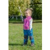 Dívčí vesta propínací fleezová, Pidilidi, PD1120-03, růžová