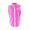 Dívčí vesta propínací fleezová, Pidilidi, PD1120-03, růžová