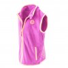 Dívčí vesta propínací fleezová, Pidilidi, PD1120-03, růžová