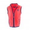 Dívčí vesta propínací fleezová, Pidilidi, PD1120-08, červená