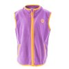 Dívčí vesta propínací fleezová, Pidilidi, PD1120-06, fialová