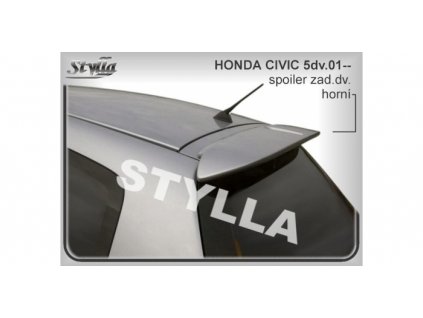 Střešní spoiler - stříška Honda Civic VII 2000 - 2005