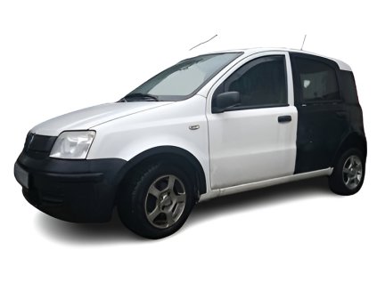 Plastové lemy blatníku Fiat Panda 2003-2012