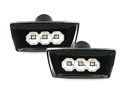 Boční blinkry LED Chevrolet Cruze J300, černé