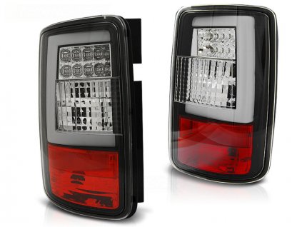 Zadní světla VW CADDY 2003-03.2014 černé LED BAR