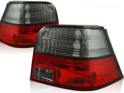 Zadní světla VW GOLF 4 09.97-09.03 červeno-kouřové