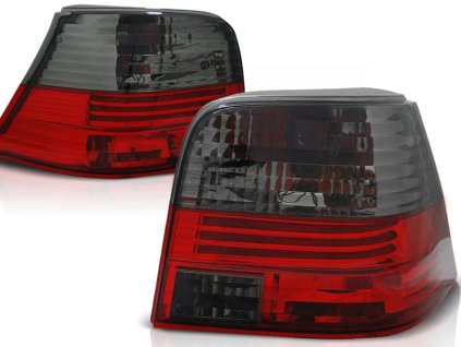 Zadní světla VW GOLF 4 09.97-09.03 červeno-kouřové
