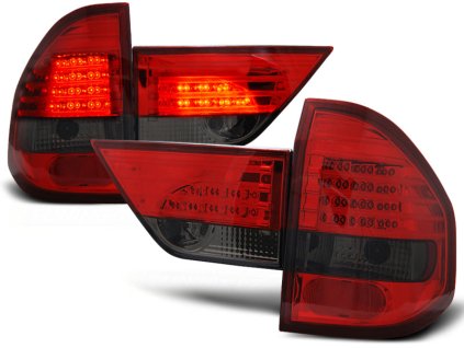 Zadní světla BMW X3 E83 01.2004-20006 červeno-kouřové LED