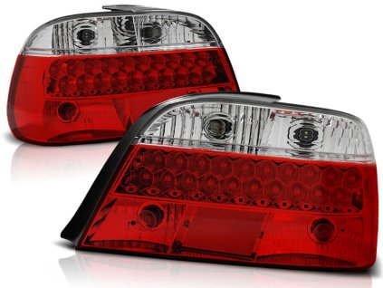 Zadní světla BMW E38 06.1994-07.2001 červeno-bílé LED