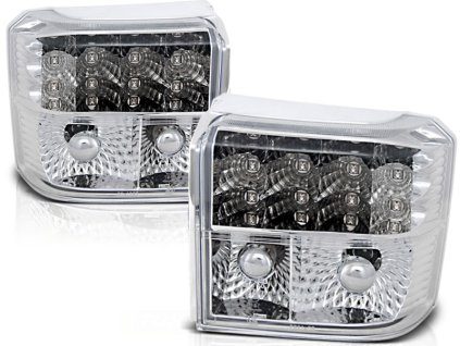 Zadní světla VW T4 1990-03.2003 chromové LED
