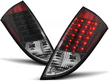 Zadní světla FORD FOCUS 1 HB 1998-2003 černé LED
