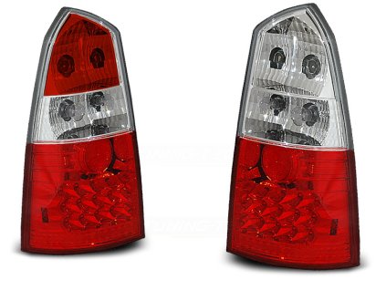 Zadní světla FORD FOCUS MK1 10.1998-10.2004 KOMBI červeno/bílé LED