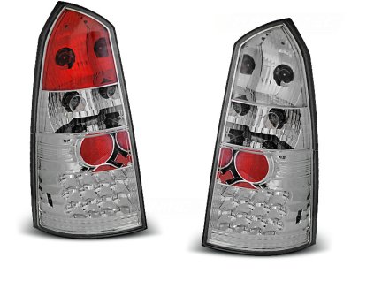 Zadní světla FORD FOCUS MK1 10.1998-10.2004 KOMBI chromové LED