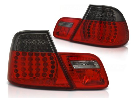 Zadní světla BMW E46 04.2003-2006 COUPE červeno-kouřové LED