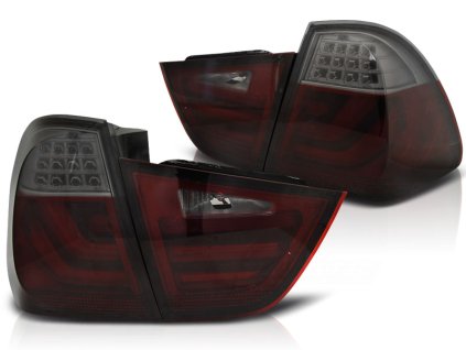 Zadní světla BMW E91 2009-2011 červeno-kouřové LED BAR