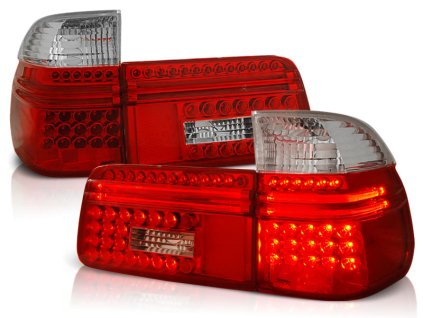 Zadní světla BMW E39 1997-08.2000 TOURING červeno-bílé LED