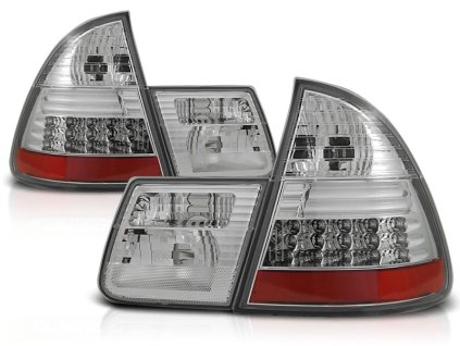Zadní světla BMW E46 1999-2005 chromové LED