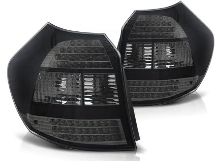 Zadní světla BMW E87/E81 2004-08.2007 černé LED
