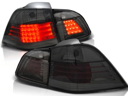 Zadní světla BMW E61 2004-03.2007 TOURING kouřové LED