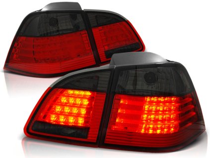 Zadní světla BMW E61 2004-03.2007 TOURING  červeno-kouřové LED