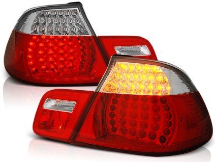 Zadní světla BMW E46 04.1999-03.2003 CABRIO červeno- bílé LED