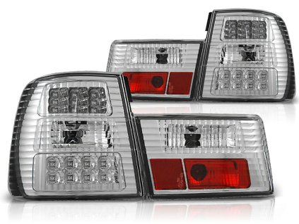 Zadní světla BMW E34 02.1988-12.1995 chromové LED