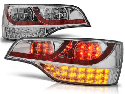 Zadní světla AUDI Q7 2006-2009 chromové LED