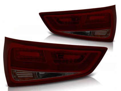 Zadní světla  AUDI A1 2010-12.2014  červeno/kouřové LED