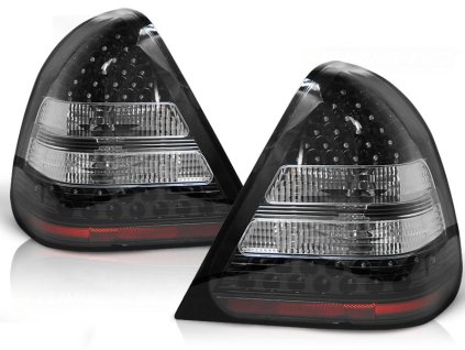 Zadní světla MERCEDES W202 C-KLASA 06.1993-06.2000 černé LED
