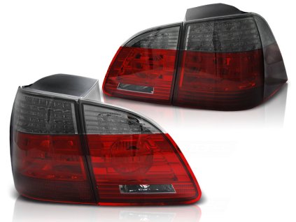 Zadní světla BMW E61 2004-03.2007 TOURING červeno- kouřové LED