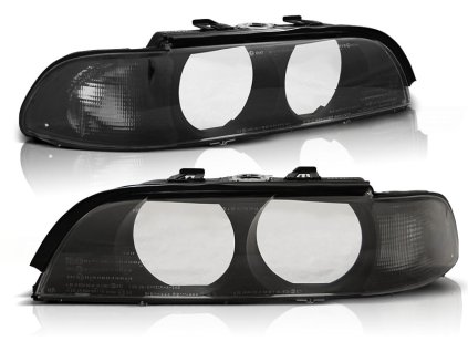 Přední kryty světel,BMW E39 09.95-08.00 kouřové